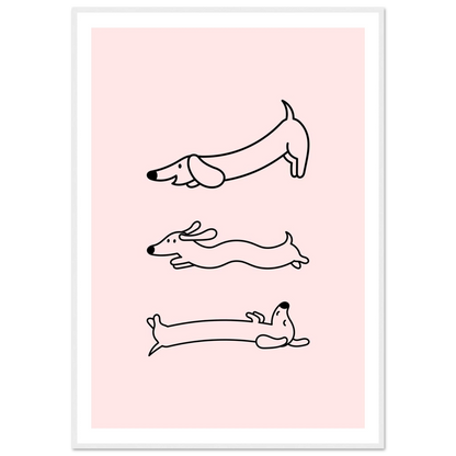 Happy Wienerdog - Poster - Arthena