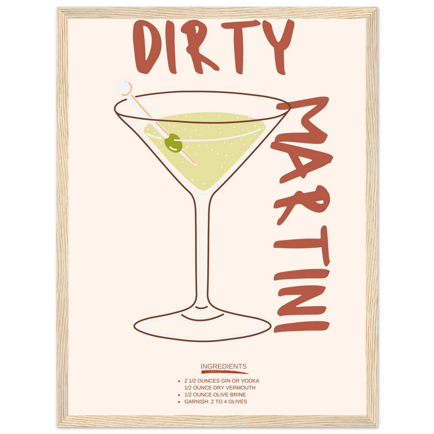 Dirty Martini - Poster - Arthena
