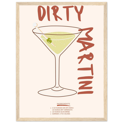 Dirty Martini - Poster - Arthena