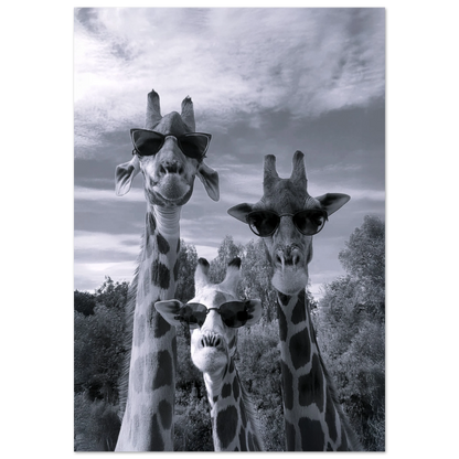 A Sunny Day to be a Giraffe - Poster - Arthena