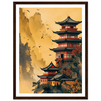 Temple of Tranquility - Poster - Arthena