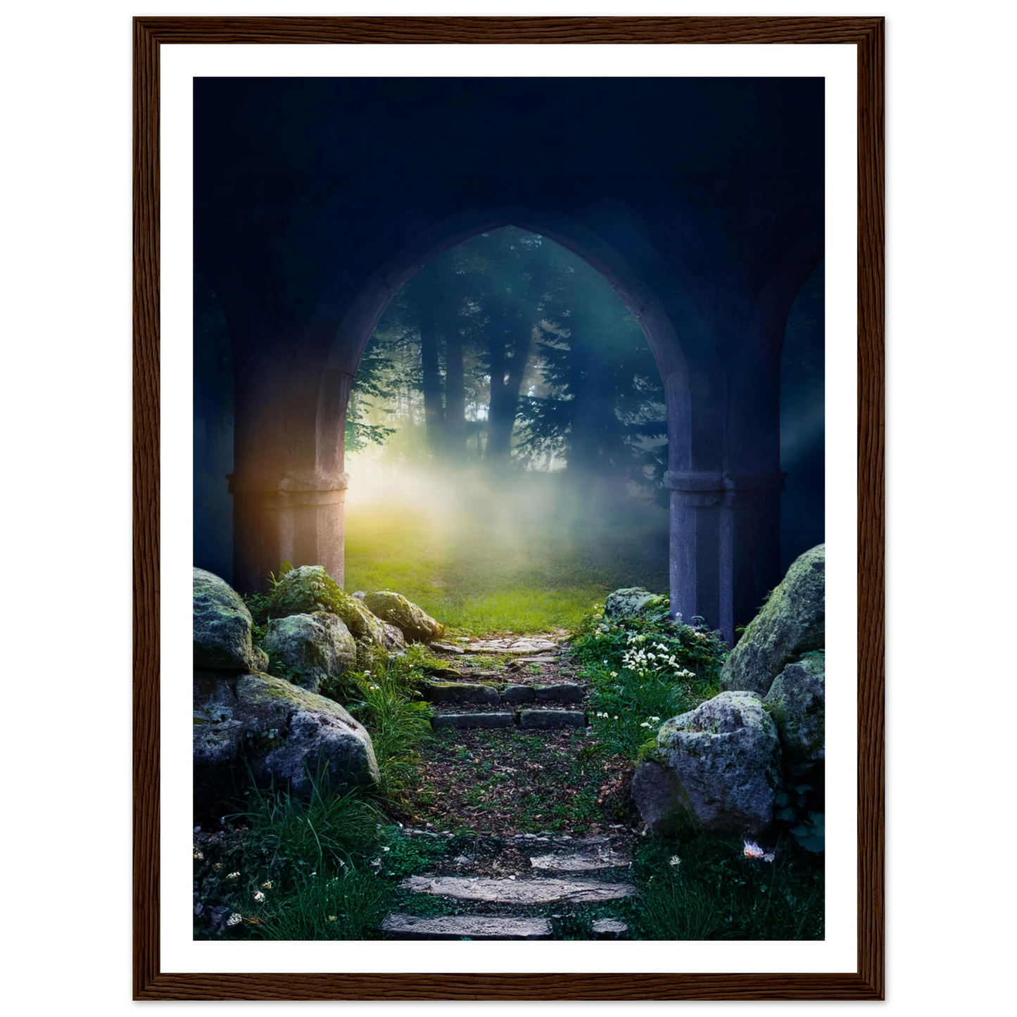 Portal to Tranquility - Poster - Arthena
