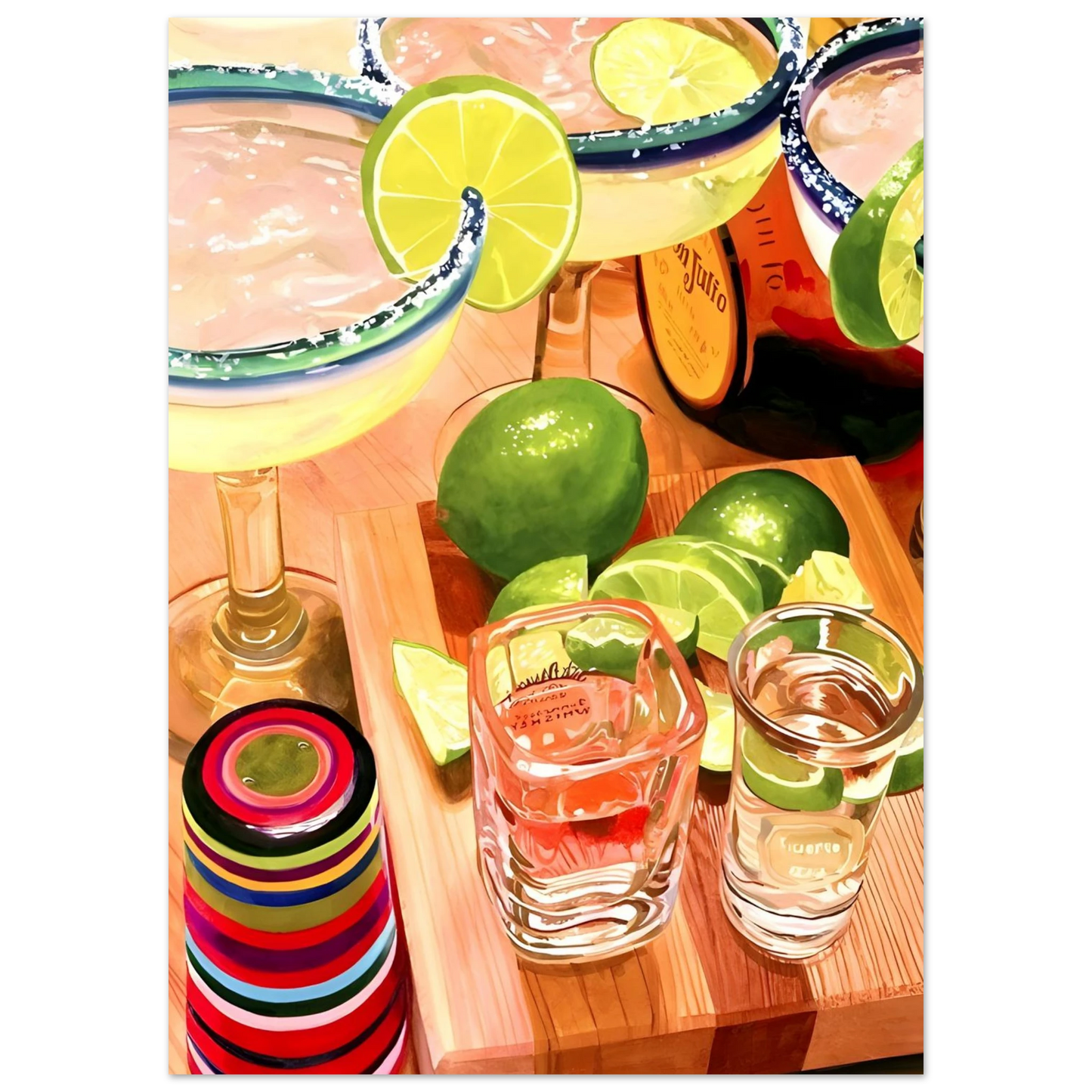 Fiesta in a Glass - Poster - Arthena