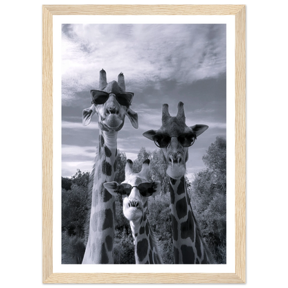 A Sunny Day to be a Giraffe - Poster - Arthena