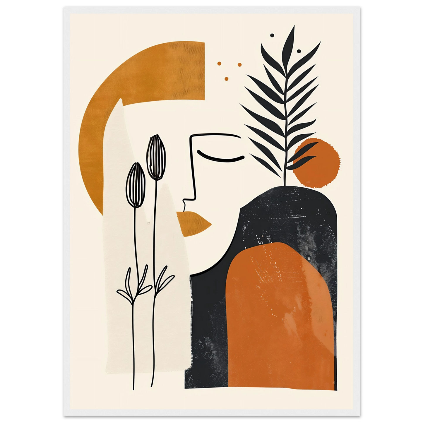 Harmony in Lines - Poster - Arthena