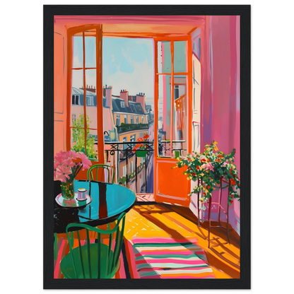 Parisian Morning View - Poster - Arthena