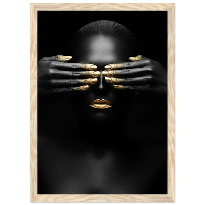 Vision in Gold - Poster - Arthena