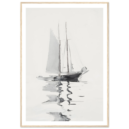 Abstract boat - Poster - Arthena