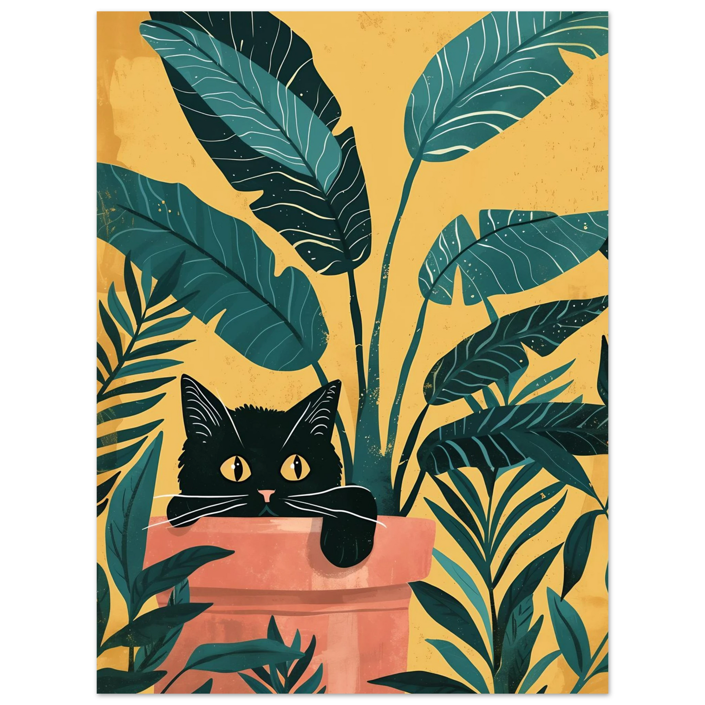 Hidden Paws - Poster - Arthena