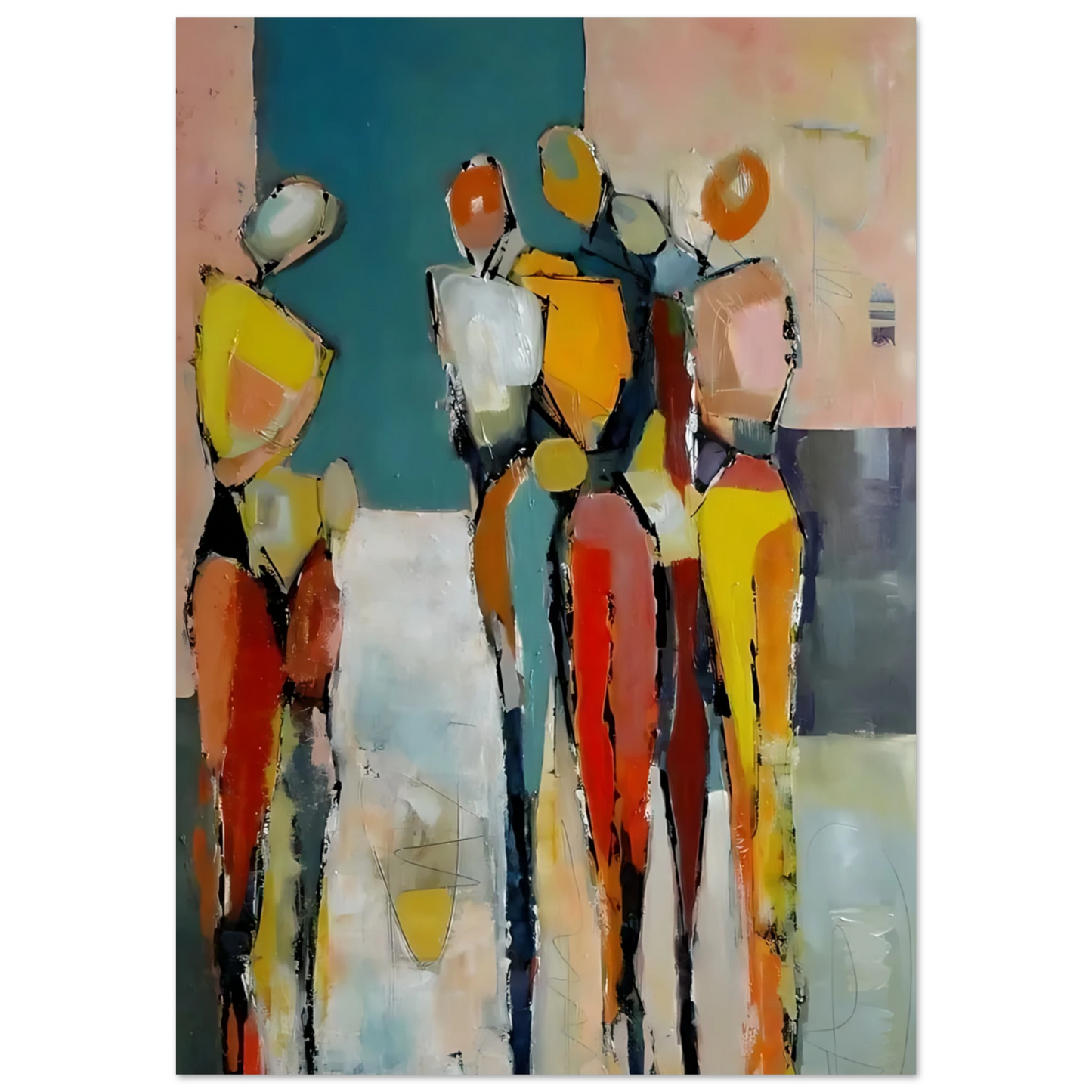 Movement in Company - Poster - Arthena