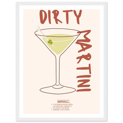 Dirty Martini - Poster - Arthena