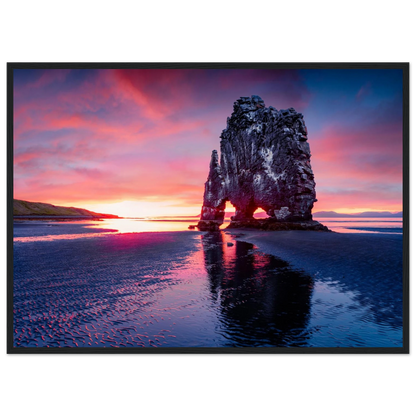 Rock of Fire and Sky - Poster - Arthena