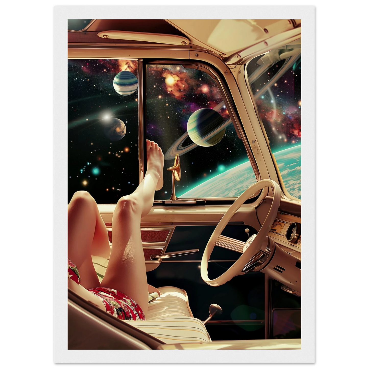 Galactic Getaway - Poster - Arthena