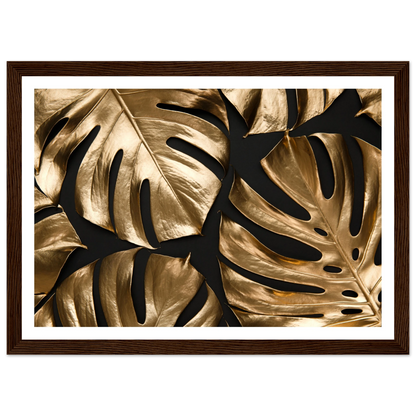 Monstera Luxe - Poster - Arthena