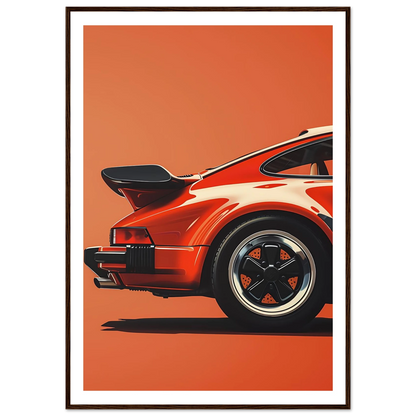 Retro Car - Poster - Arthena