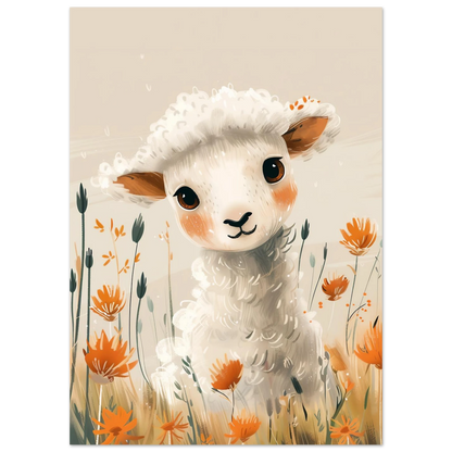 Baby Lamb - Poster - Arthena
