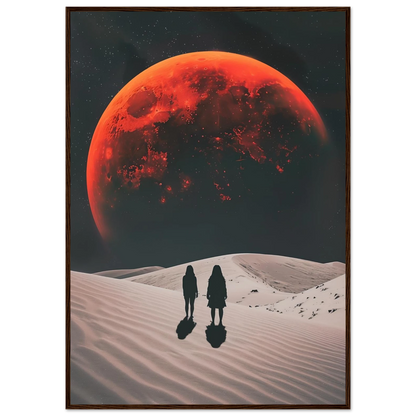 Two Gazes Towards the Unknown - Poster - Arthena