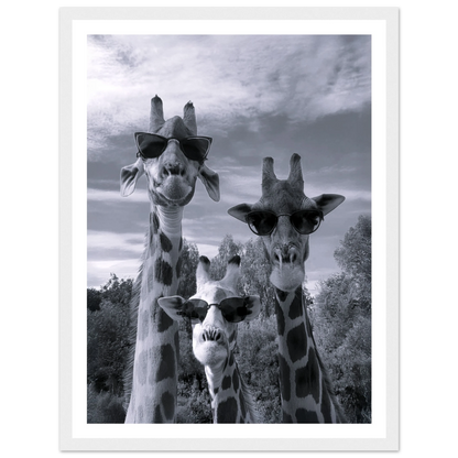 A Sunny Day to be a Giraffe - Poster - Arthena