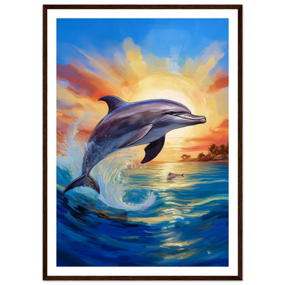 Happy Dolphine - Poster - Arthena
