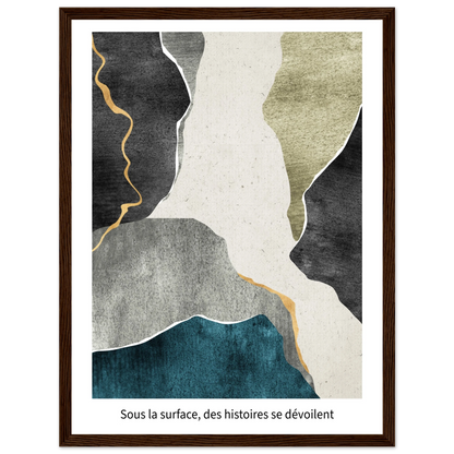 Earth´s Layers - Poster - Arthena