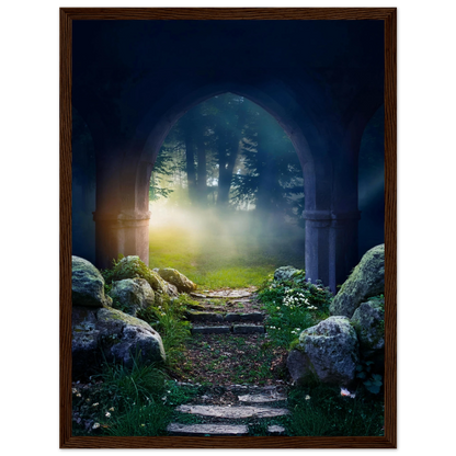 Portal to Tranquility - Poster - Arthena