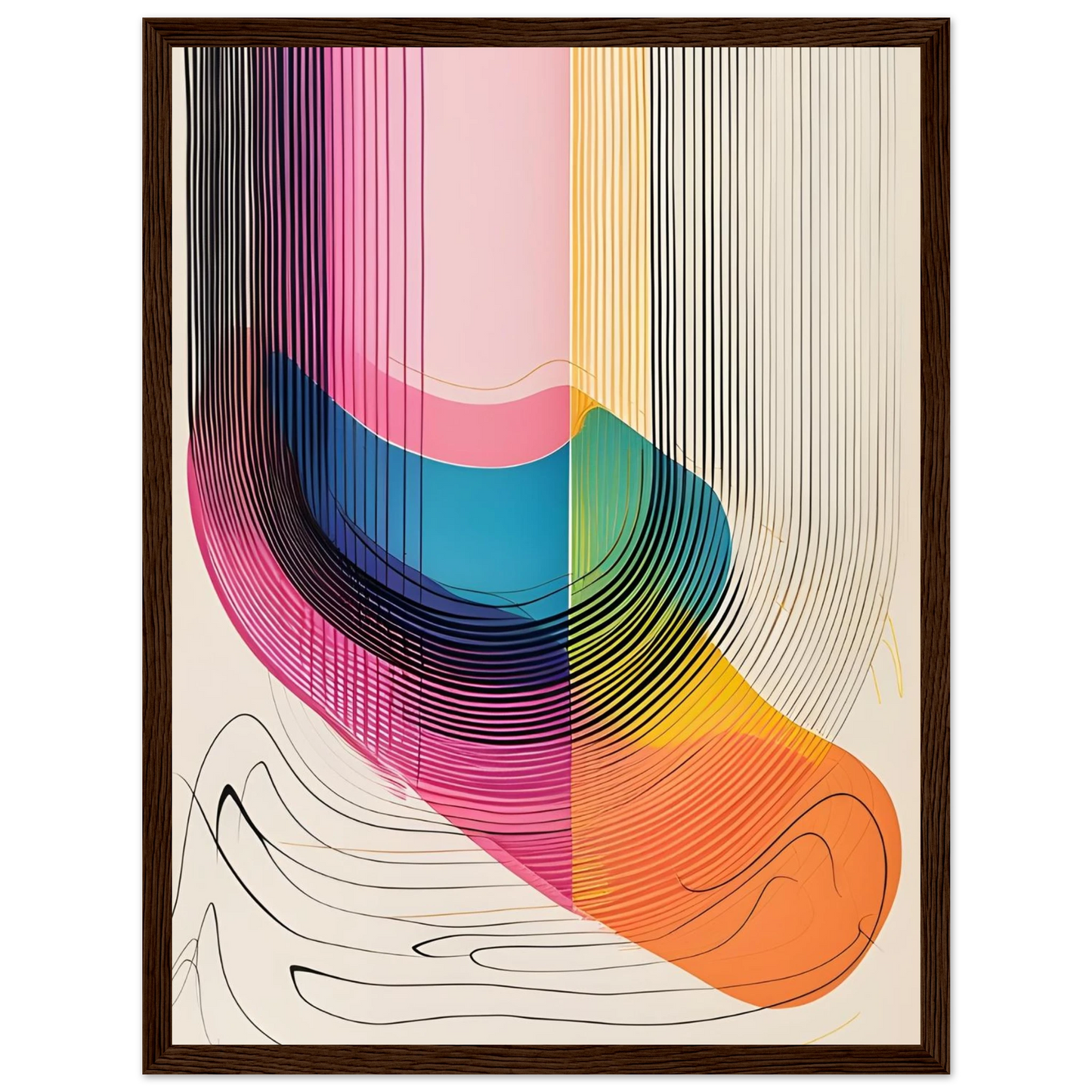 Vibrations of Color - Poster - Arthena