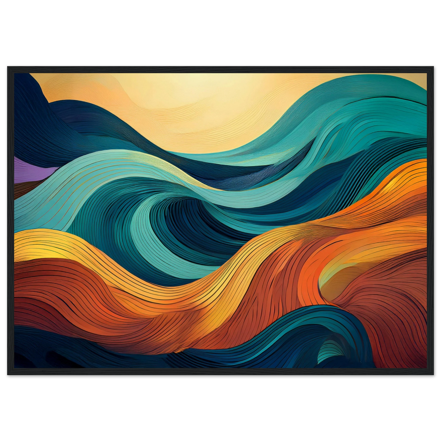 Waves - Poster - Arthena