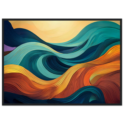 Waves - Poster - Arthena