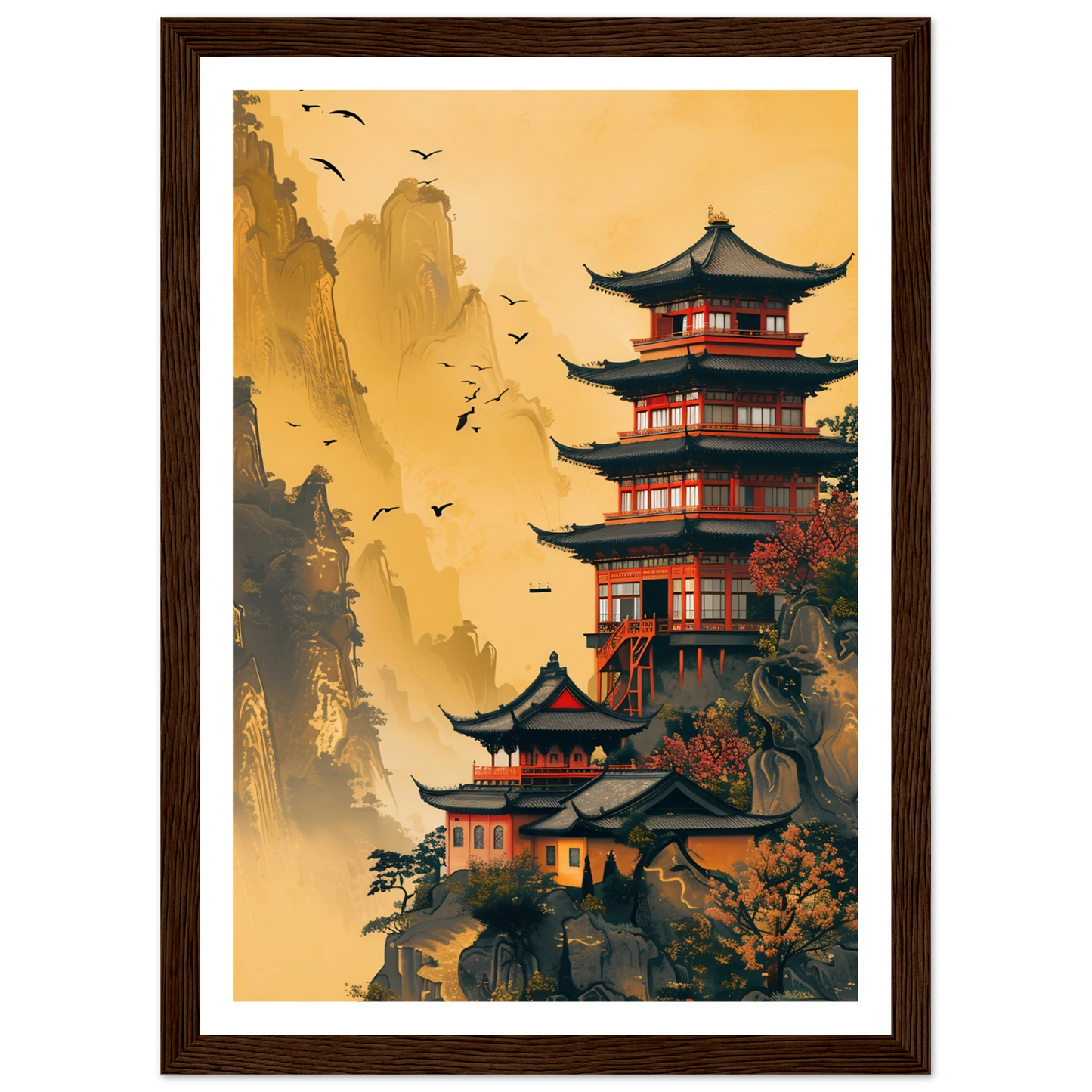 Temple of Tranquility - Poster - Arthena