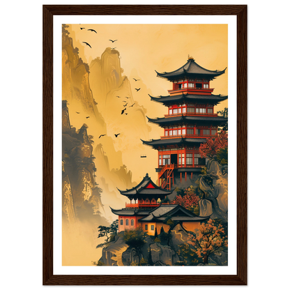 Temple of Tranquility - Poster - Arthena