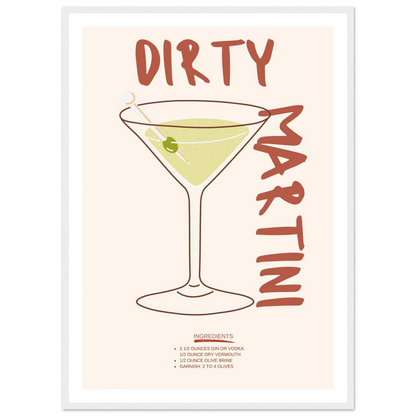 Dirty Martini - Poster - Arthena