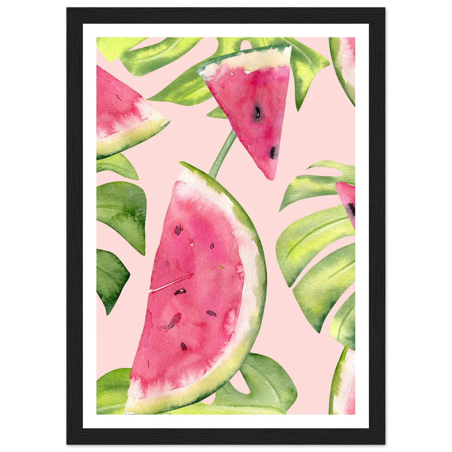 Watermelon Slices - Poster - Arthena