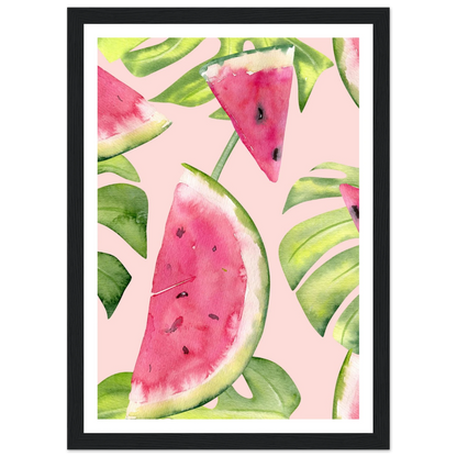 Watermelon Slices - Poster - Arthena