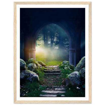 Portal to Tranquility - Poster - Arthena