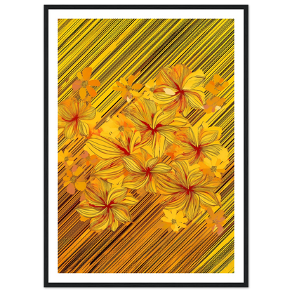 Golden Blossoms - Poster - Arthena