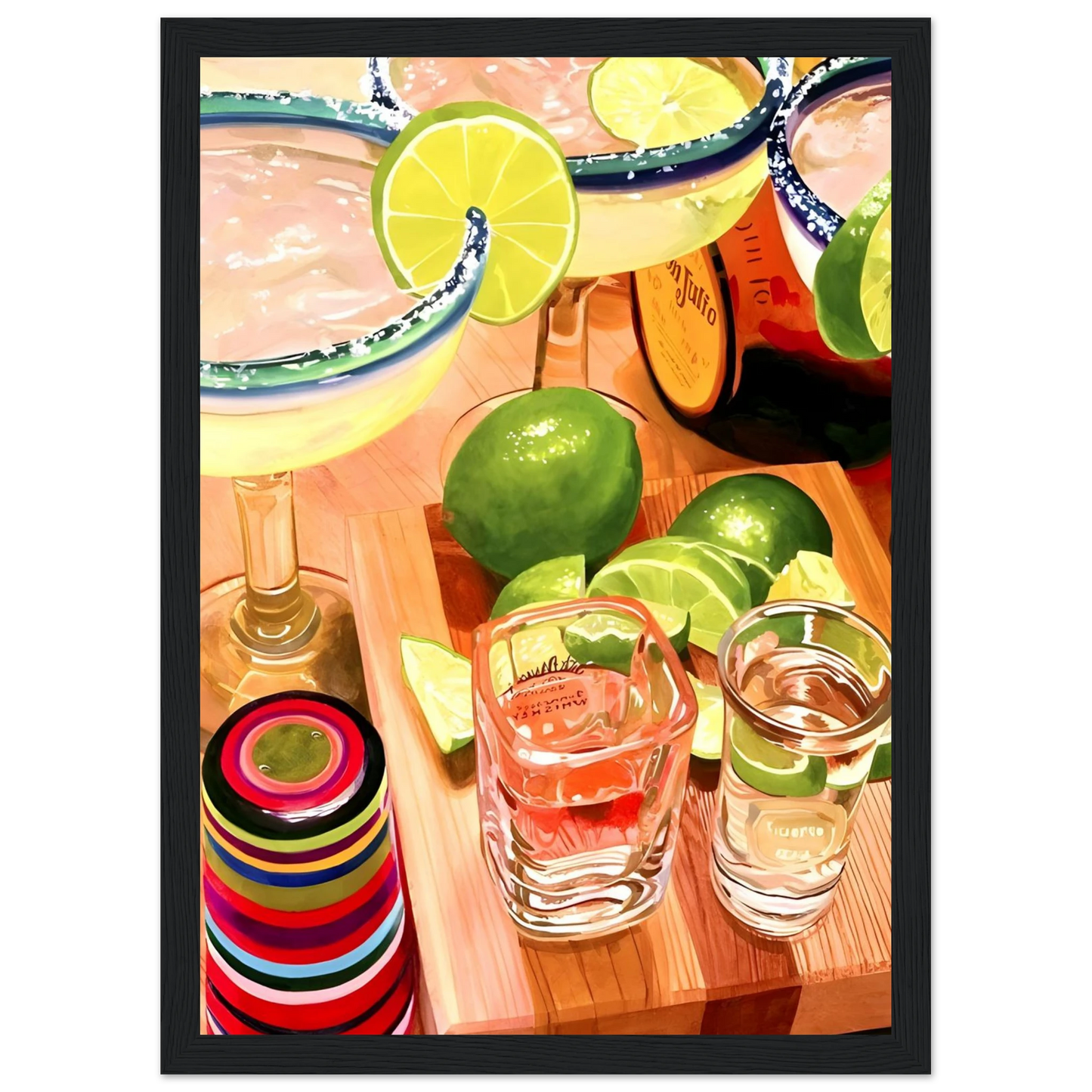 Fiesta in a Glass - Poster - Arthena