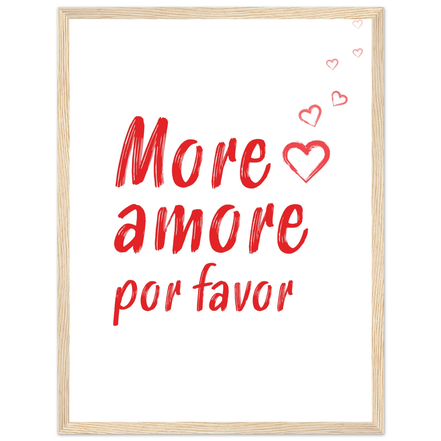 More Amore Por Favor - Poster - Arthena