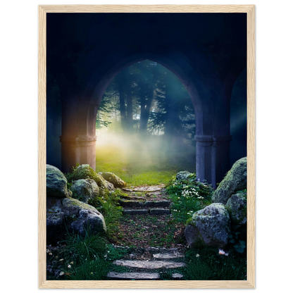 Portal to Tranquility - Poster - Arthena