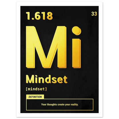Mindset - Poster - Arthena