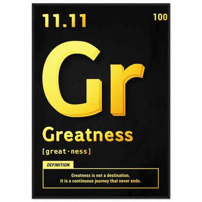 Greatness - Poster - Arthena