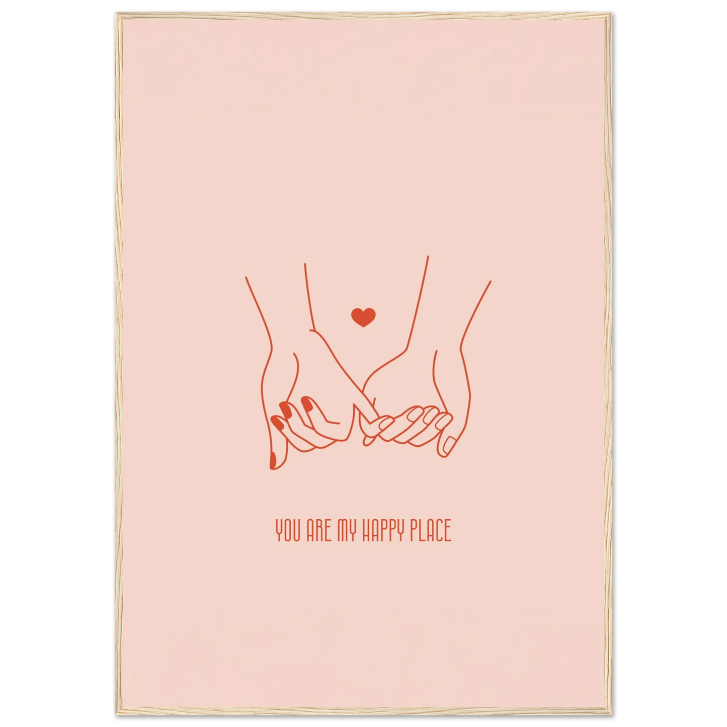 You are my happy place - Poster - Arthena
