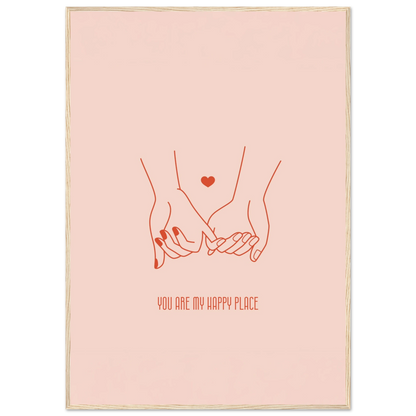 You are my happy place - Poster - Arthena