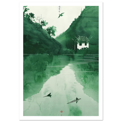 The green mirror - Poster - Arthena