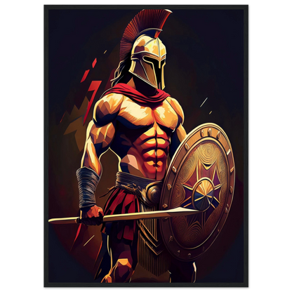 Spartan Warrior - Poster - Arthena