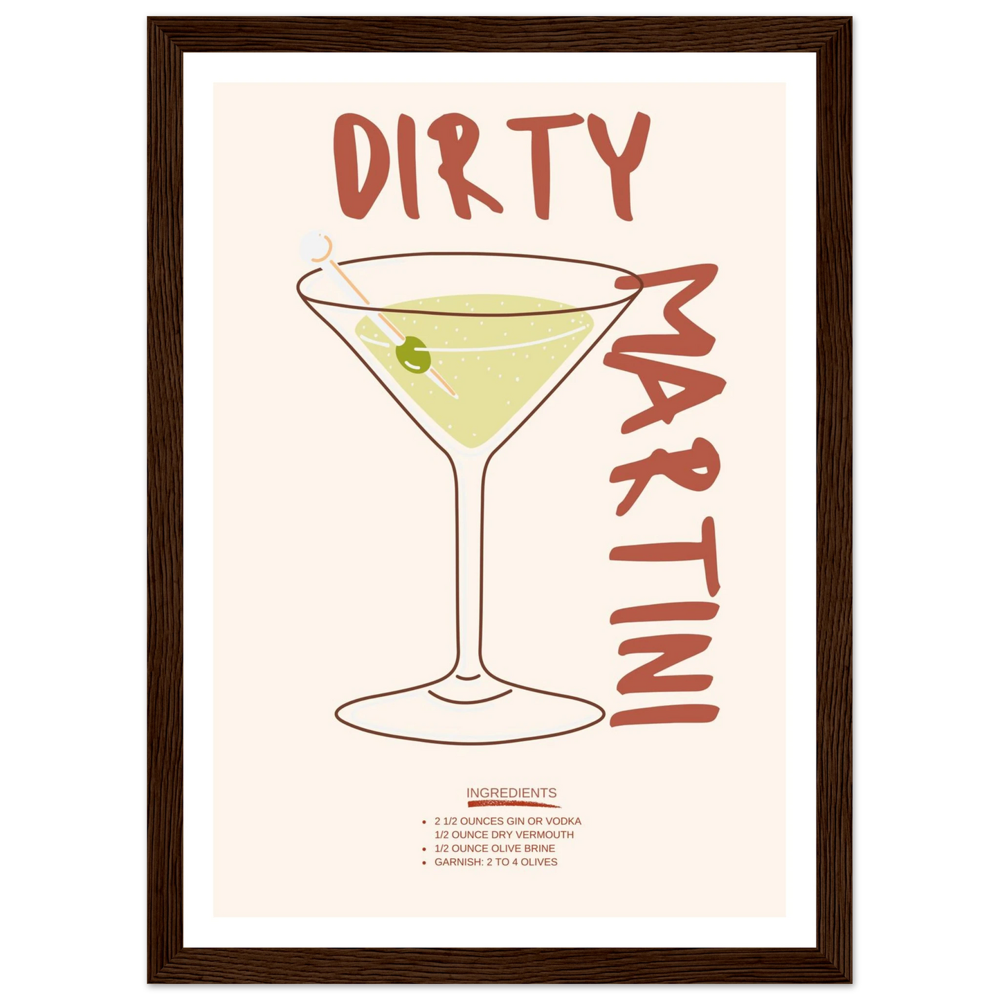 Dirty Martini - Poster - Arthena