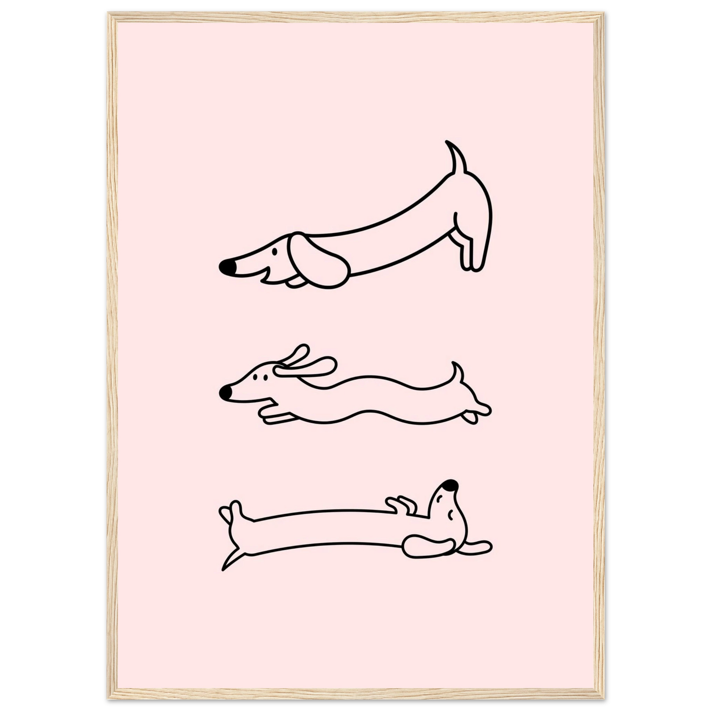 Happy Wienerdog - Poster - Arthena