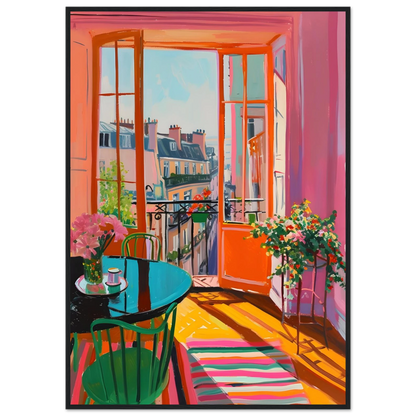 Parisian Morning View - Poster - Arthena