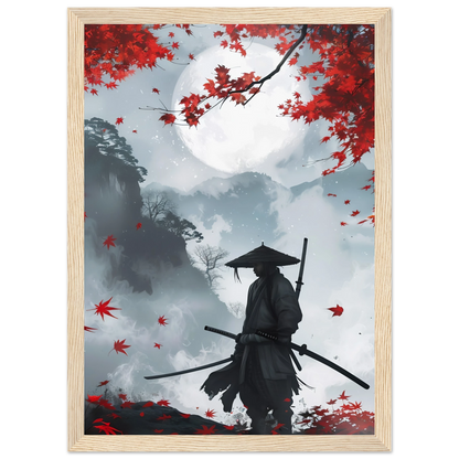 Crimson Leaves - Poster - Arthena