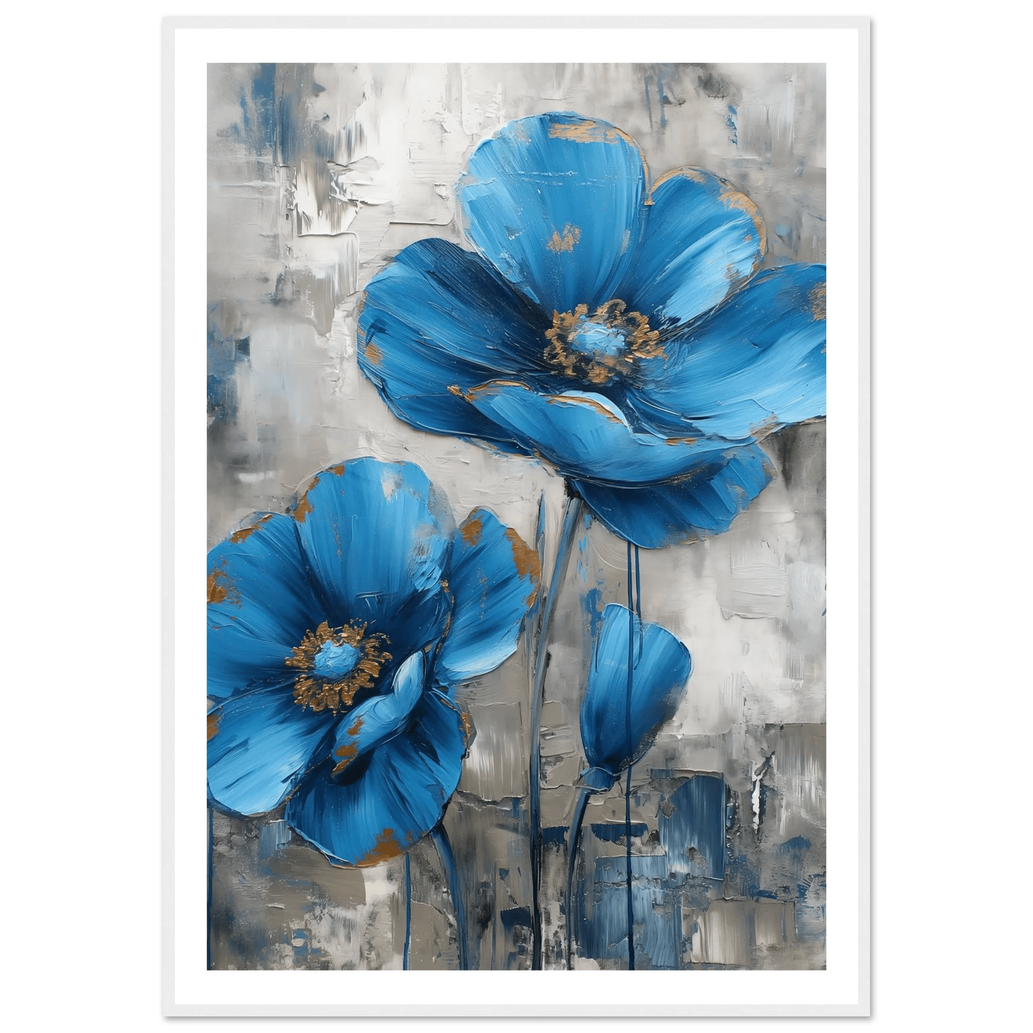 Blue in Bloom - Poster - Arthena