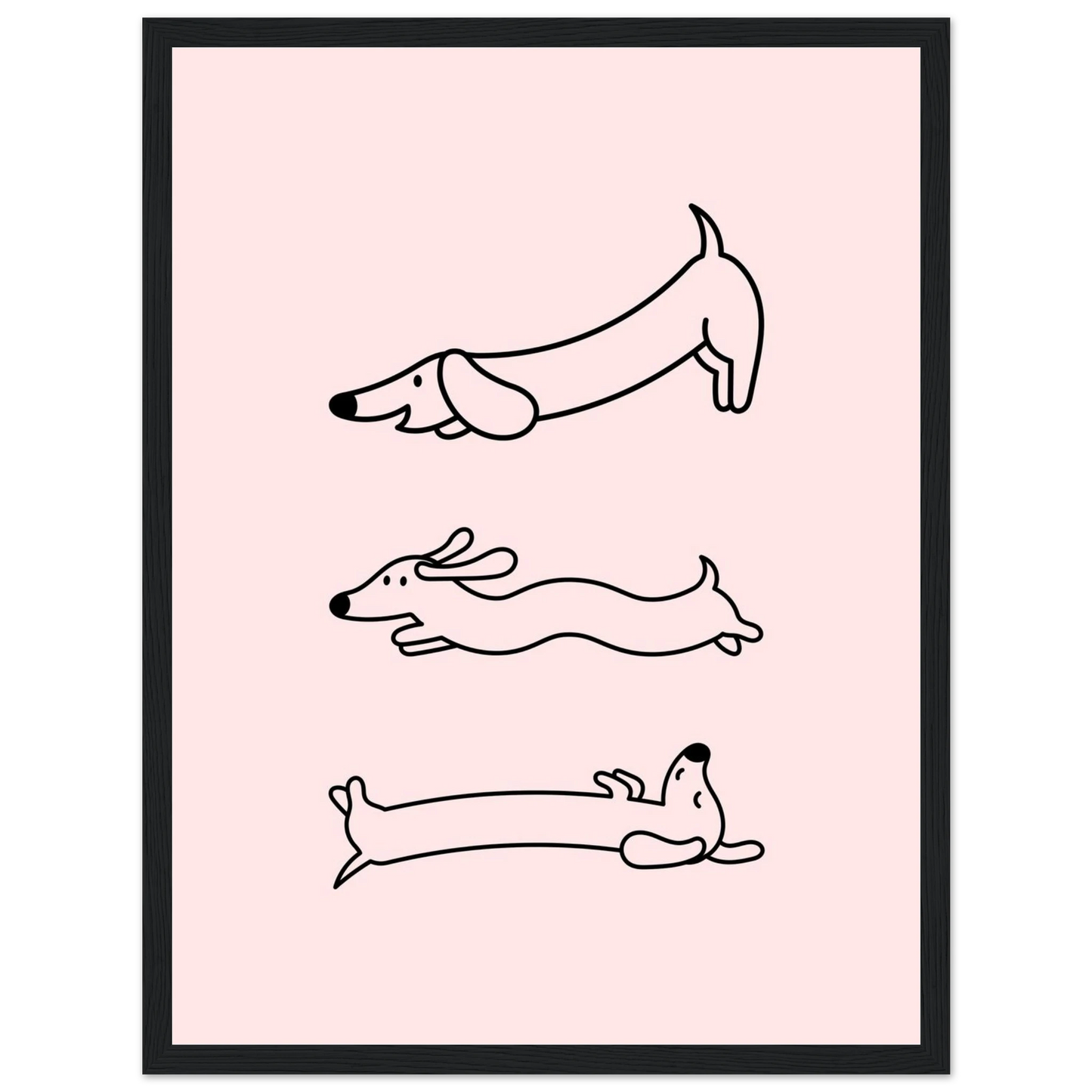 Happy Wienerdog - Poster - Arthena